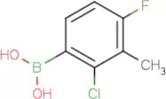 2-Chloro-4-fluoro-3-methylpheny)boronic acid