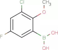 3-Chloro-5-fluoro-2-methoxyphenylboronic acid