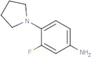 3-Fluoro-4-(pyrrolidin-1-yl)aniline