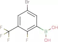 5-Bromo-2-fluoro-3-trifluoromethylphenylboronic acid
