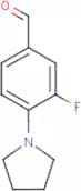 3-Fluoro-4-(pyrrolidin-1-yl)benzaldehyde