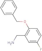 2-Benzyloxy-5-fluorobenzylamine