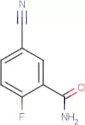 5-Cyano-2-fluorobenzamide