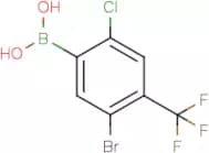 5-Bromo-2-chloro-4-(trifluoromethyl)phenylboronic acid