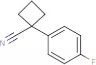 1-(4-Fluorophenyl)cyclobutane-1-carbonitrile