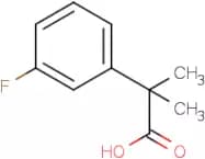 2-(3-Fluorophenyl)-2-methylpropanoic acid