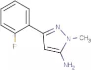 5-Amino-3-(2-fluorophenyl)-1-methylpyrazole