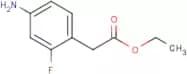 Ethyl 2-(4-amino-2-fluorophenyl)acetate