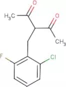 3-(2-Chloro-6-fluorobenzyl)pentane-2,4-dione