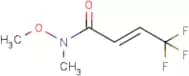 (2E)-4,4,4-Trifluoro-N-methoxy-N-methyl-2-butenamide