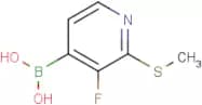 3-Fluoro-2-(thiomethyl)pyridine-4-boronic acid