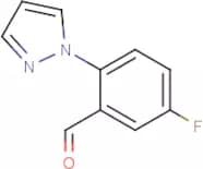 5-Fluoro-2-(1H-pyrazol-1-yl)benzaldehyde