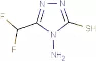 4-Amino-5-(difluoromethyl)-4H-1,2,4-triazole-3-thiol