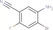 5-Amino-4-bromo-2-fluorobenzonitrile
