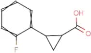 2-(2-Fluorophenyl)cyclopropanecarboxylic acid