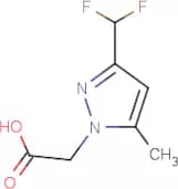 [3-(Difluoromethyl)-5-methyl-1H-pyrazol-1-yl]acetic acid