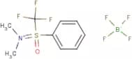 [(Oxido)phenyl(trifluoromethyl)-λ4-sulfanylidene]dimethylammonuim tetrafluoroborate