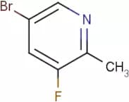 5-Bromo-3-fluoro-2-methylpyridine