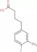 4-(4-Fluoro-3-methylphenyl)butanoic acid