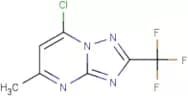 7-Chloro-5-methyl-2-(trifluoromethyl)[1,2,4]triazolo[1,5-a]pyrimidine