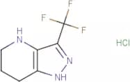 3-(Trifluoromethyl)-4,5,6,7-tetrahydro-1H-pyrazolo[4,3-b]pyridine hydrochloride