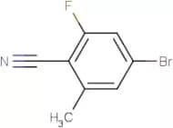 4-Bromo-2-fluoro-6-methylbenzonitrile