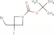 tert-Butyl 3-(bromomethyl)-3-fluoroazetidine-1-carboxylate