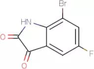 7-Bromo-5-fluoroindoline-2,3-dione