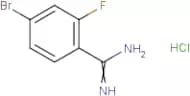 4-Bromo-2-fluorobenzimidamide hydrochloride