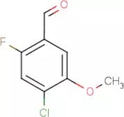 4-Chloro-2-fluoro-5-methoxy benzaldehyde