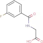 (3-Fluoro-benzoylamino)-acetic acid