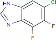 6-Chloro-4,5-difluoro-3H-1,3-benzodiazole