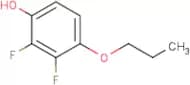 1-Hydroxy-4-propyloxy-2,3-difluorobenzene