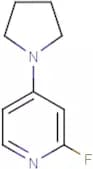 2-Fluoro-4-(pyrrolidin-1-yl)pyridine