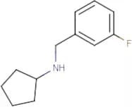 N-[(3-Fluorophenyl)methyl]cyclopentanamine