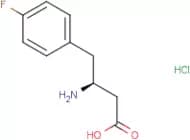 (3S)-3-Amino-4-(4-fluorophenyl)butanoic acid hydrochloride
