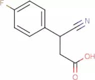 3-Cyano-3-(4-fluoro-phenyl)-propionic acid