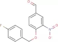 4-[(4-Fluorobenzyl)oxy]-3-nitrobenzaldehyde