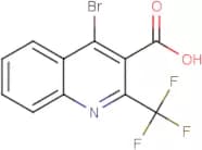 4-Bromo-2-(trifluoromethyl)quinoline-3-carboxylic acid