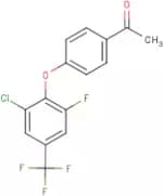4'-[2-Chloro-6-fluoro-4-(trifluoromethyl)phenoxy]acetophenone