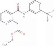 Ethyl 2-(3-{[3-(trifluoromethyl)anilino]carbonyl}pyridin-2-yl)acetate