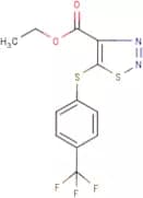 Ethyl 5-[4-(trifluoromethyl)phenylthio]-1,2,3-thiadiazole-4-carboxylate