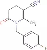 1-(4-Fluorobenzyl)-2-methyl-6-oxo-1,4,5,6-tetrahydropyridine-3-carbonitrile