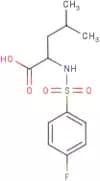 2-(4-Fluorobenzenesulphamido)-4-methylpentanoic acid