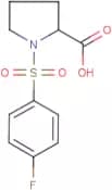 1-(4-Fluorobenzenesulphonyl)pyrrolidine-2-carboxylic acid