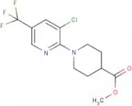 Methyl 1-[3-chloro-5-(trifluoromethyl)pyrid-2-yl]-4-piperidinecarboxylate