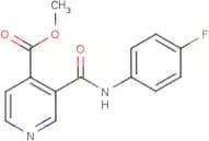 Methyl 3-[4-(fluoroanilino)carbonyl]isonicotinate