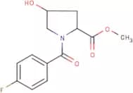Methyl 1-(4-fluorobenzoyl)-4-hydroxypyrrolidine-2-carboxylate