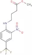 Methyl 4-[2-nitro-4-(trifluoromethyl)anilino]butyrate