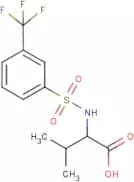 3-Methyl-2-[3-(trifluoromethyl)benzenesulphonylamino]butyric acid